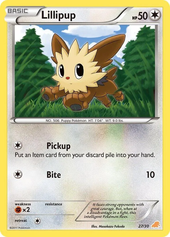 Lillipup (#27) Normal card
