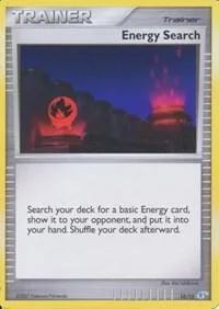 Energy Search (Manaphy) card front