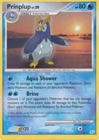 Prinplup card front