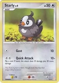 Starly card front