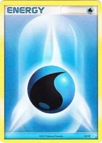 Water Energy card front