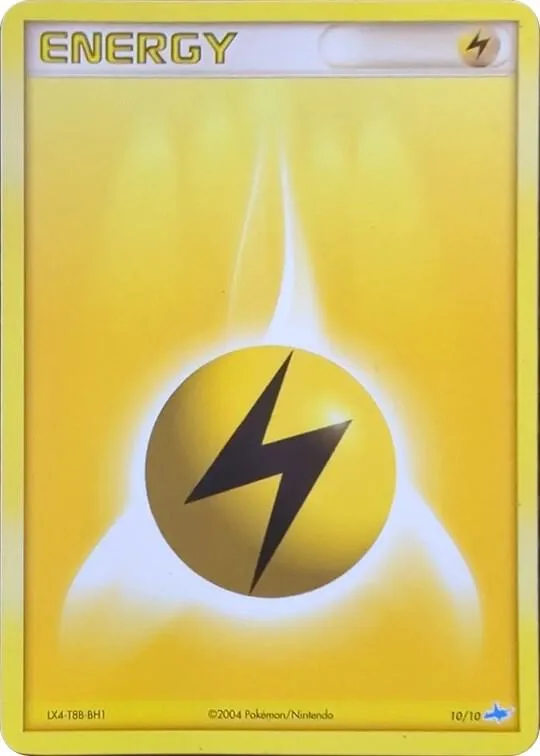 Lightning Energy card front