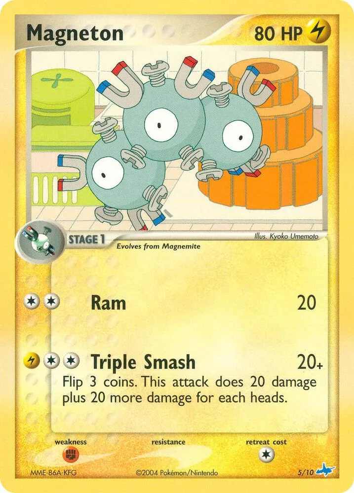 Magneton card front