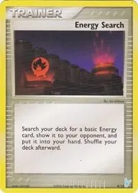 Energy Search (Minun) card front