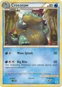 Croconaw (#17) card front