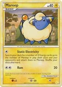 Mareep (#20) card front