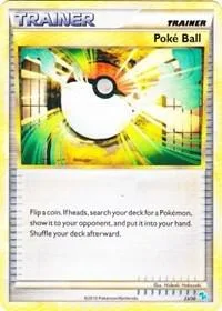 Poke Ball (Gyarados) card front