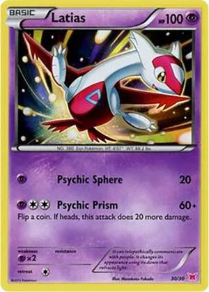 Latias (#30 Holo) Holofoil card