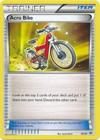 Acro Bike (#20 Latios) card front