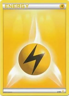 Lightning Energy card front