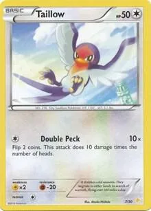 Taillow card front