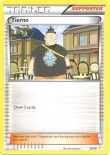 Tierno (20 - Pikachu Libre Deck) card front