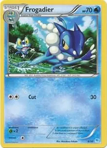 Frogadier card front