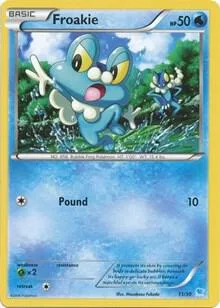 Froakie card front
