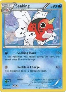 Seaking card front