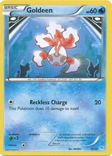 Goldeen card front