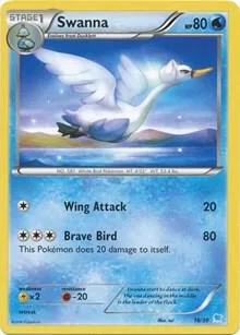Swanna card front