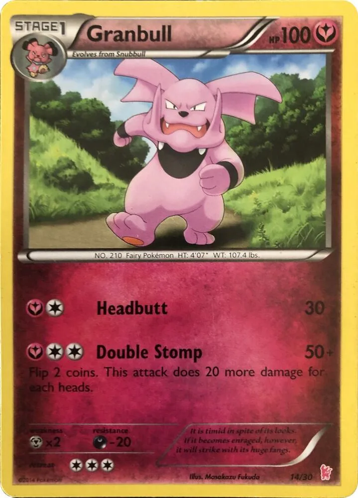 Granbull (#14) card front
