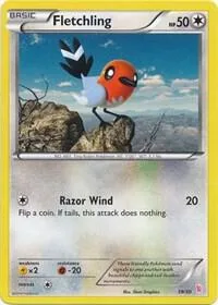 Fletchling (#19) card front