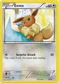 Eevee card front