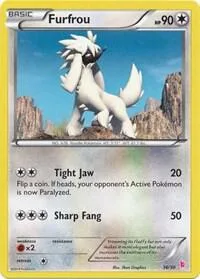 Furfrou (#22 - Sylveon) card front