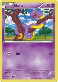 Ekans card front