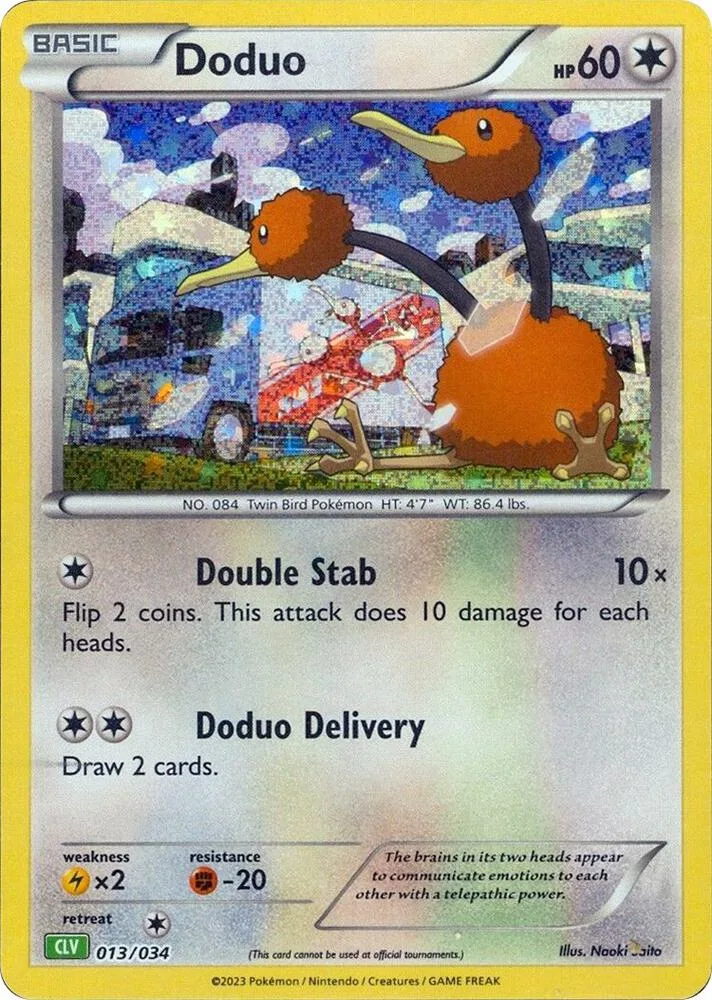 Doduo card front