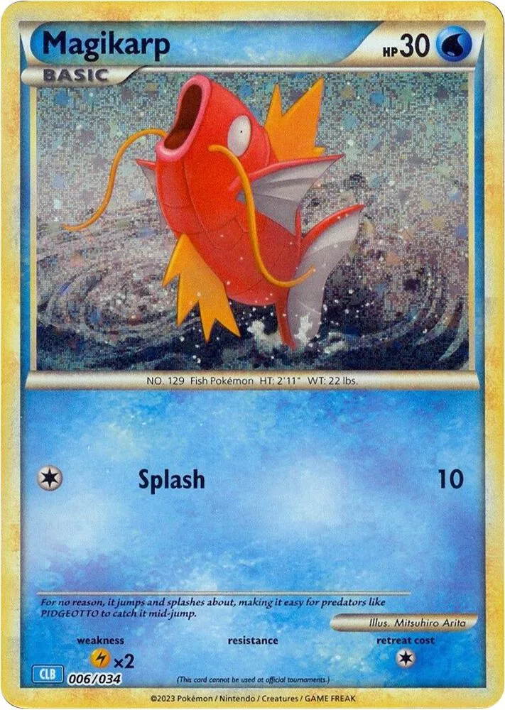 Magikarp card front