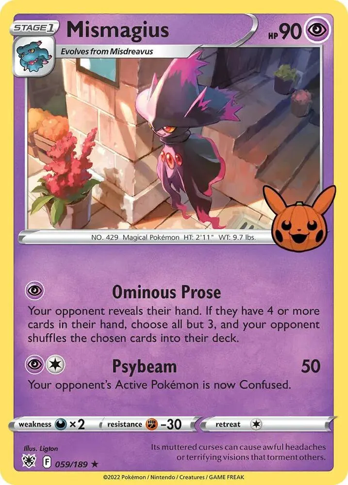 Mismagius card front