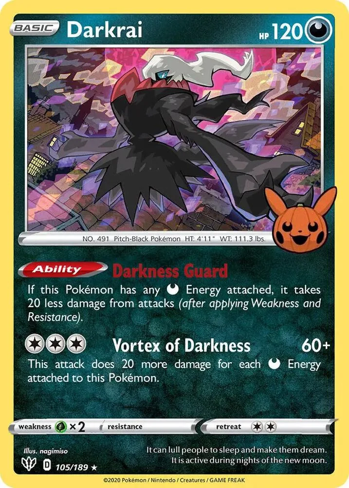 Darkrai card front