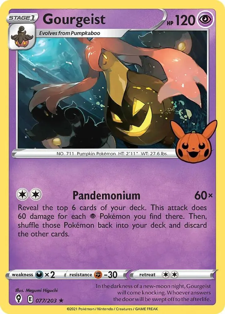 Gourgeist card front