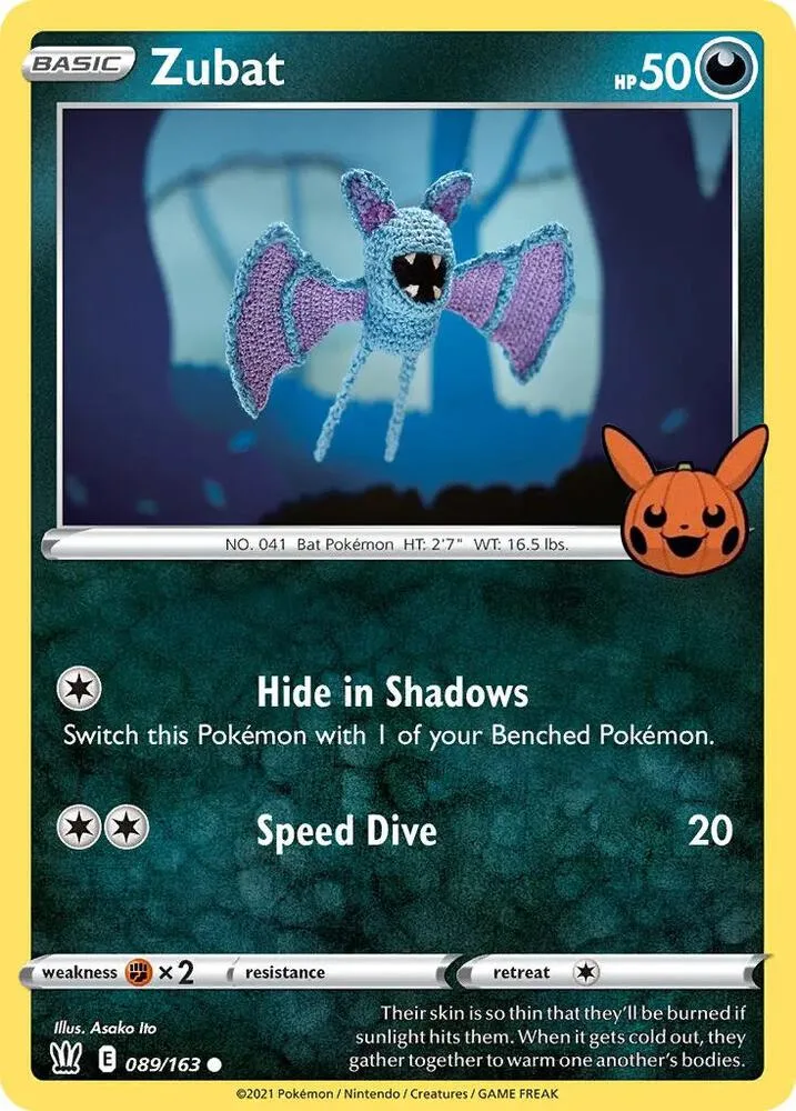 Zubat card front