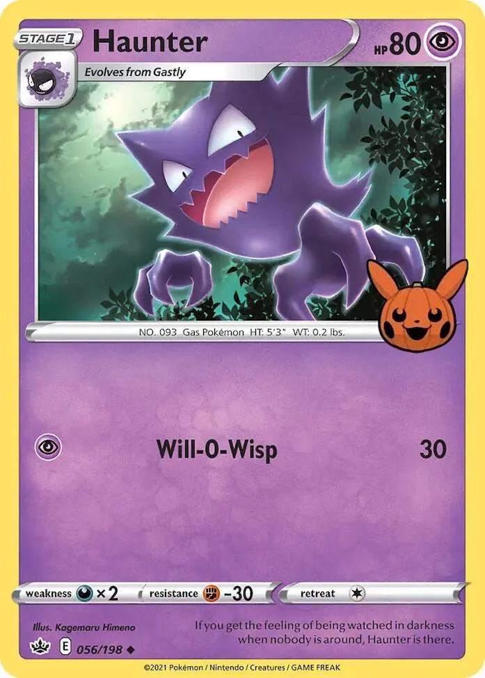 Haunter card front