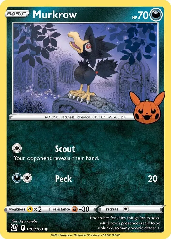 Murkrow card front