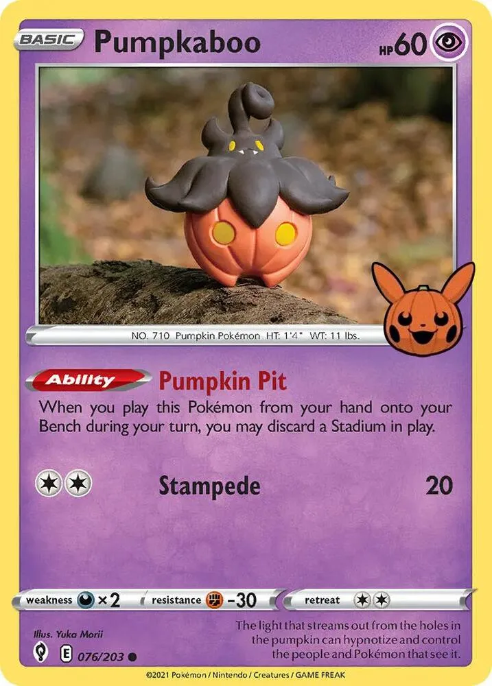 Pumpkaboo card front