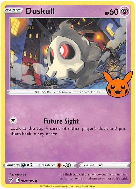 Duskull card front