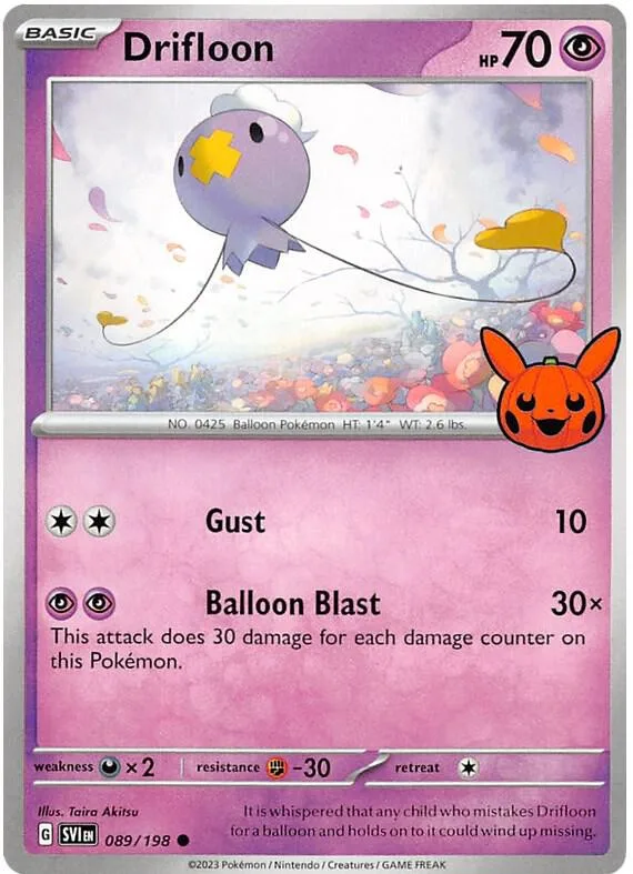 Drifloon card front
