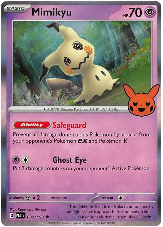Mimikyu card front