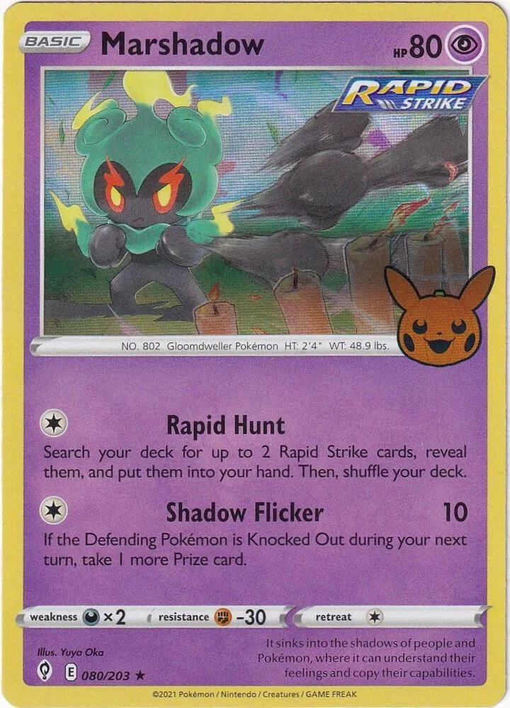 Marshadow card front
