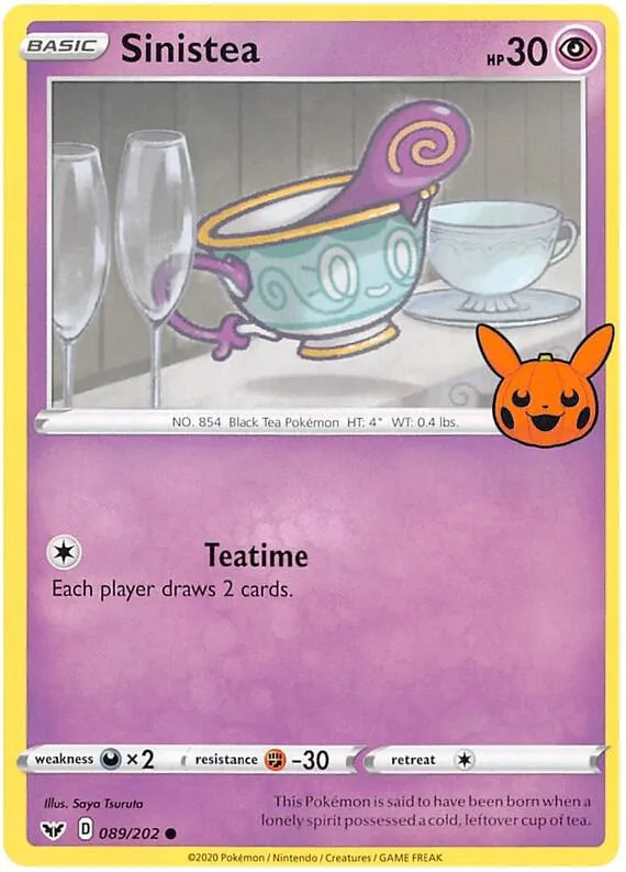 Sinistea card front