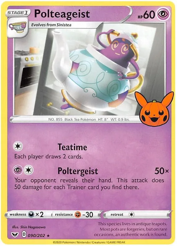 Polteageist card front