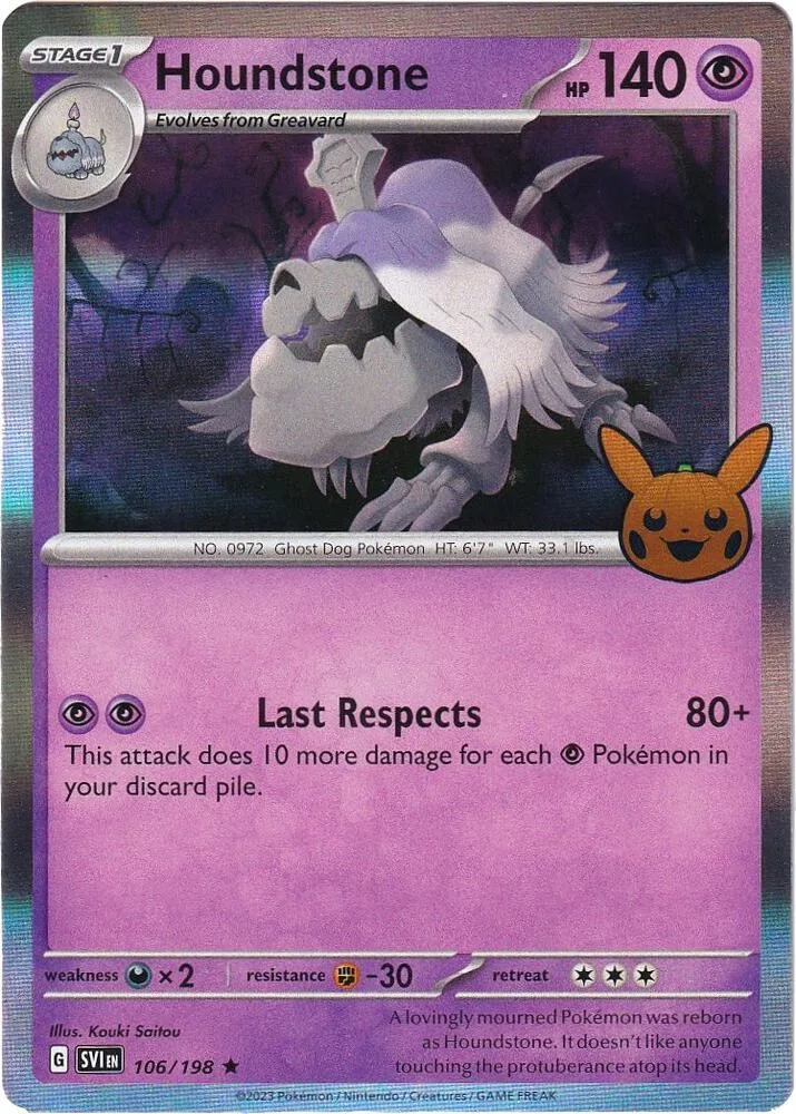 Houndstone card front
