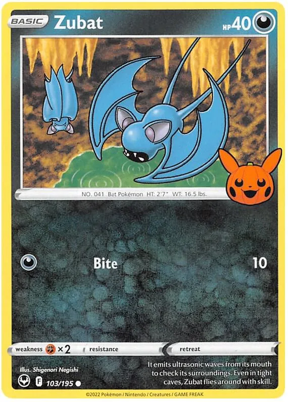 Zubat card front