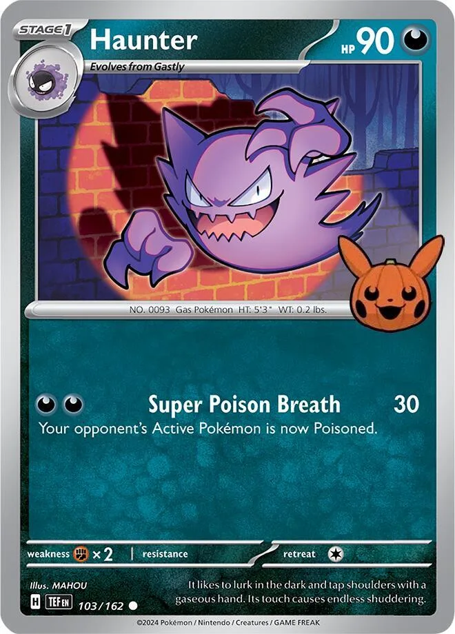 Haunter card front
