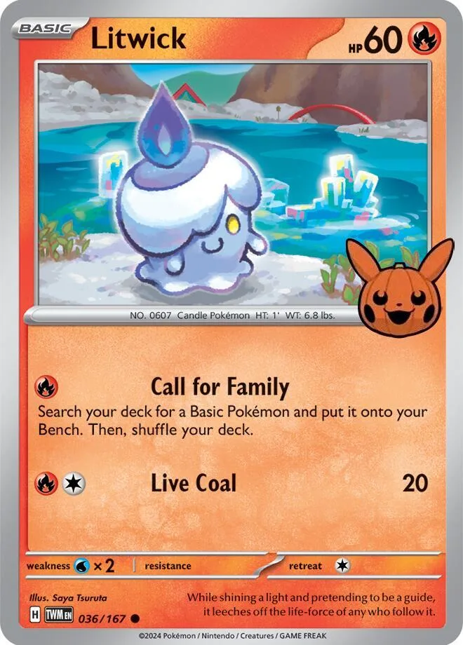 Litwick card front