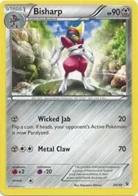 Bisharp card front