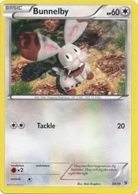 Bunnelby card front