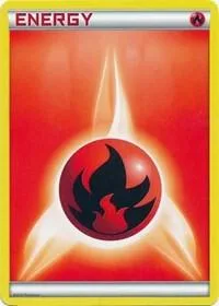 Fire Energy card front