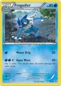 Frogadier card front