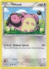 Miltank card front